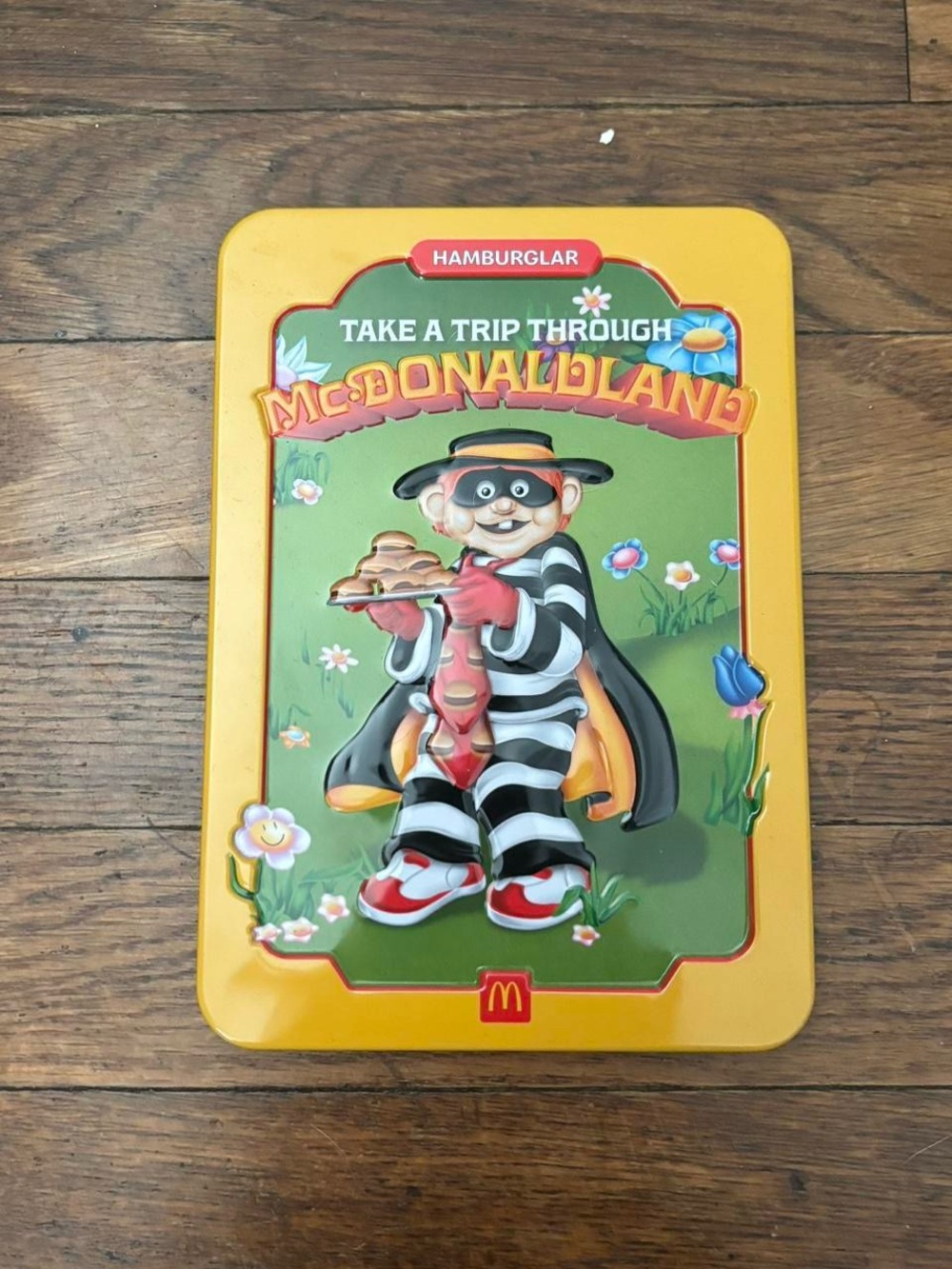 mcdonalds mcdonaldland hamburgular tin